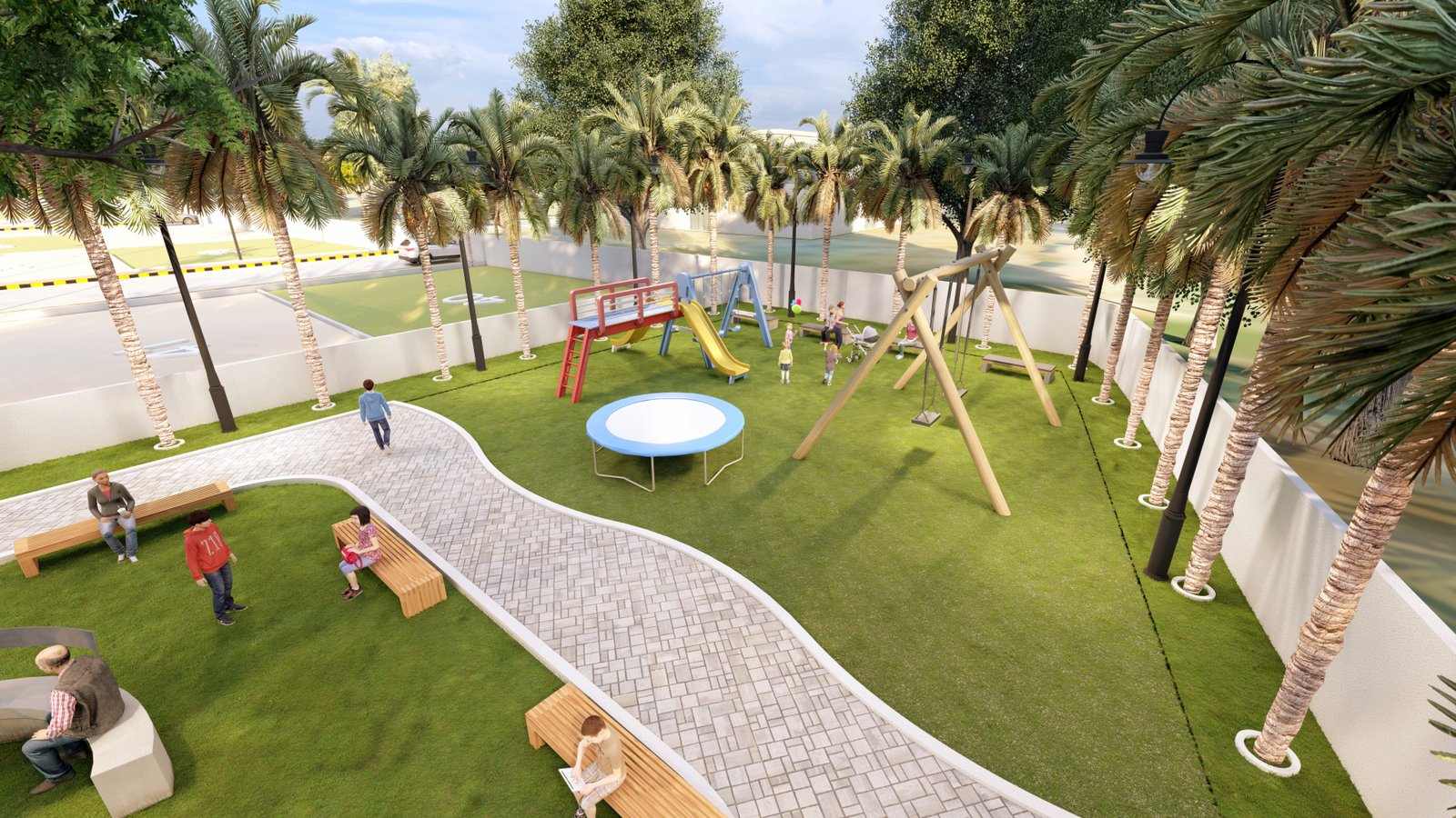 Outdoor Fitness Garden